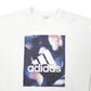 Womens White Adidas  Crewneck Jumper