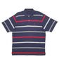 Mens Navy Nautica  Short Sleeve Polo Shirt