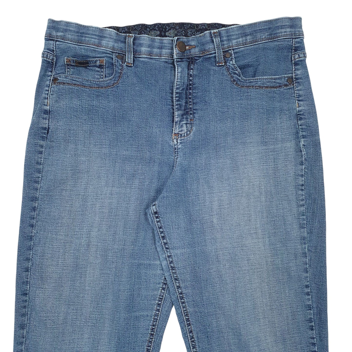 Womens Blue Lee  Comfort JeansW34 L29