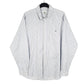 Mens White Lacoste  Long Sleeve Shirt