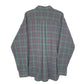 Mens Green L.L.Bean Flannel Overshirt Long Sleeve Shirt