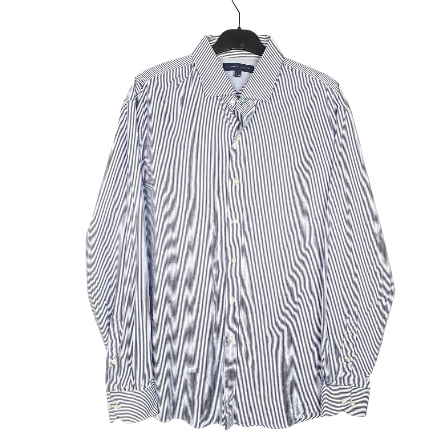 Mens White Tommy Hilfiger  Long Sleeve Shirt