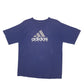 Mens Navy Adidas Spellout Soccer Short Sleeve T Shirt