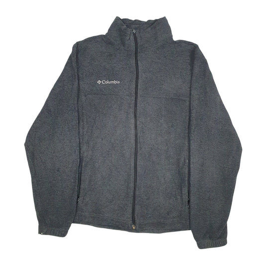 Mens Grey Columbia Sportswear Company  Full Zip Jumper