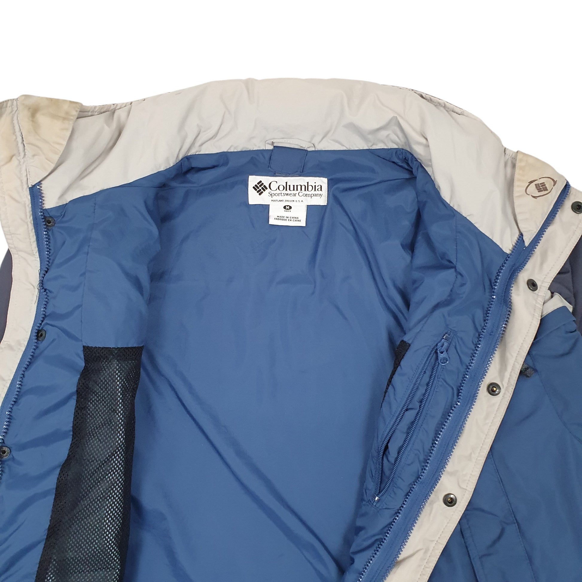 Mens Blue Columbia Sportswear Company   Coat