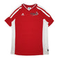 Mens Red Adidas  Short Sleeve T Shirt