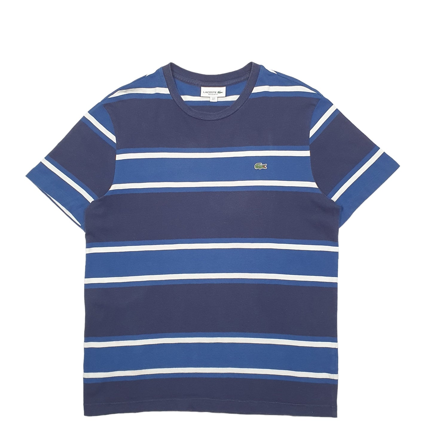 Mens Navy Lacoste  Short Sleeve T Shirt