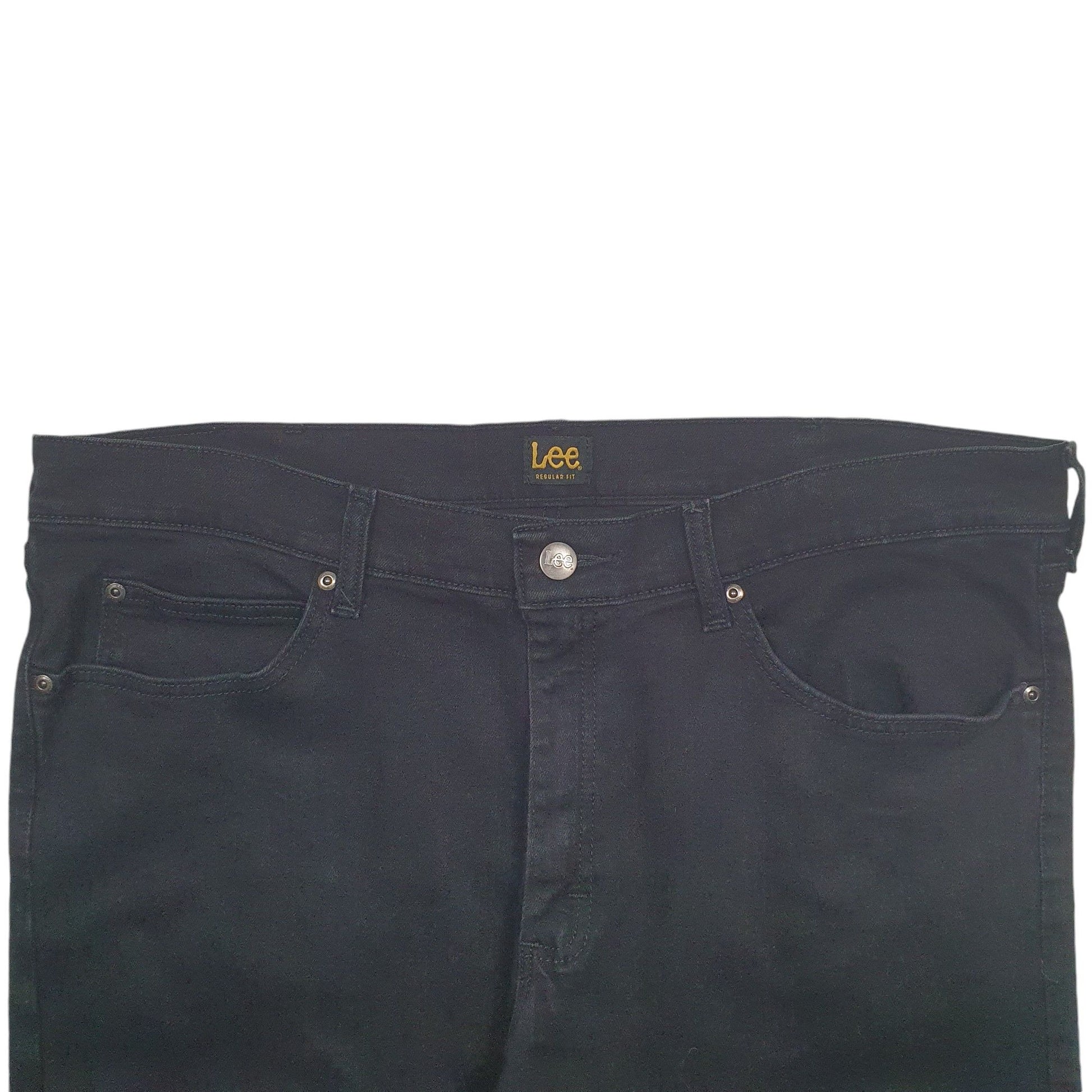 Mens Black Lee  Casual JeansW38 L28