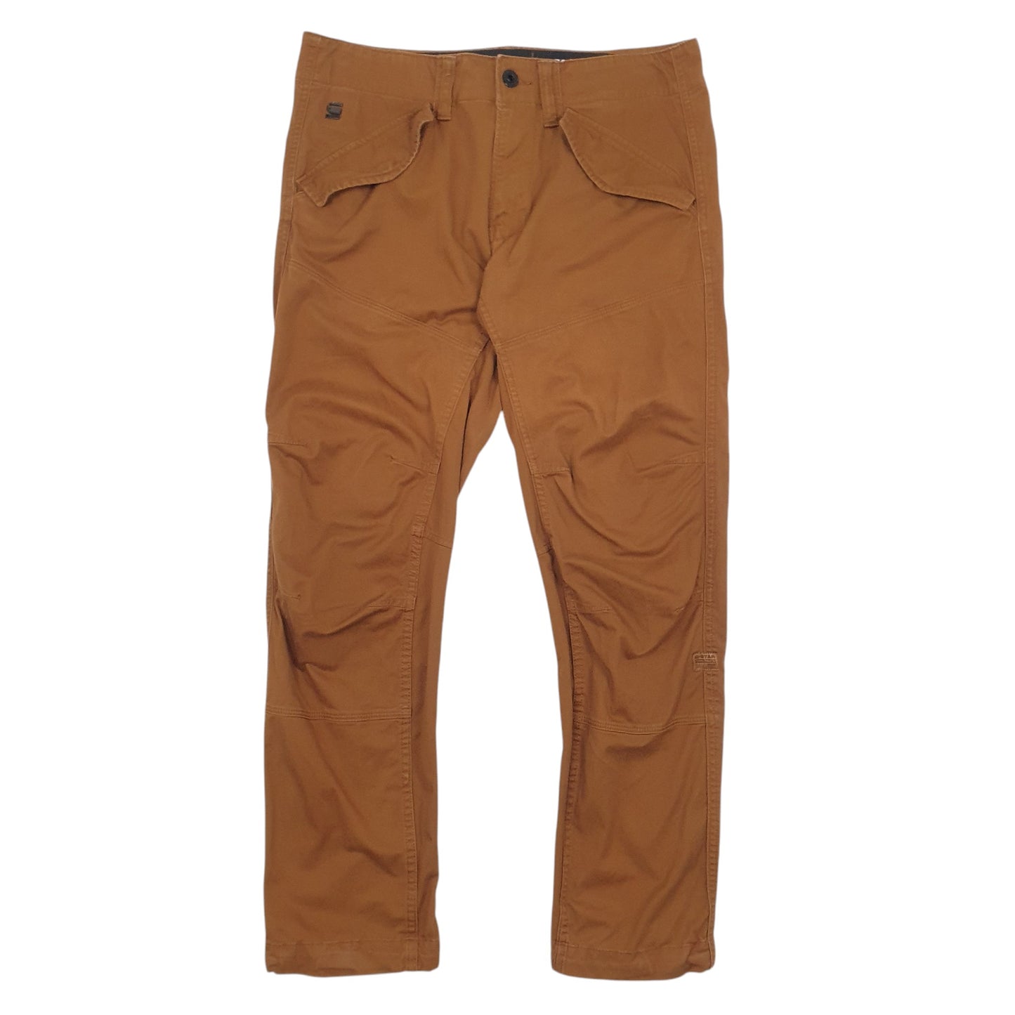 Mens Brown G-Star Raw Chino Trousers