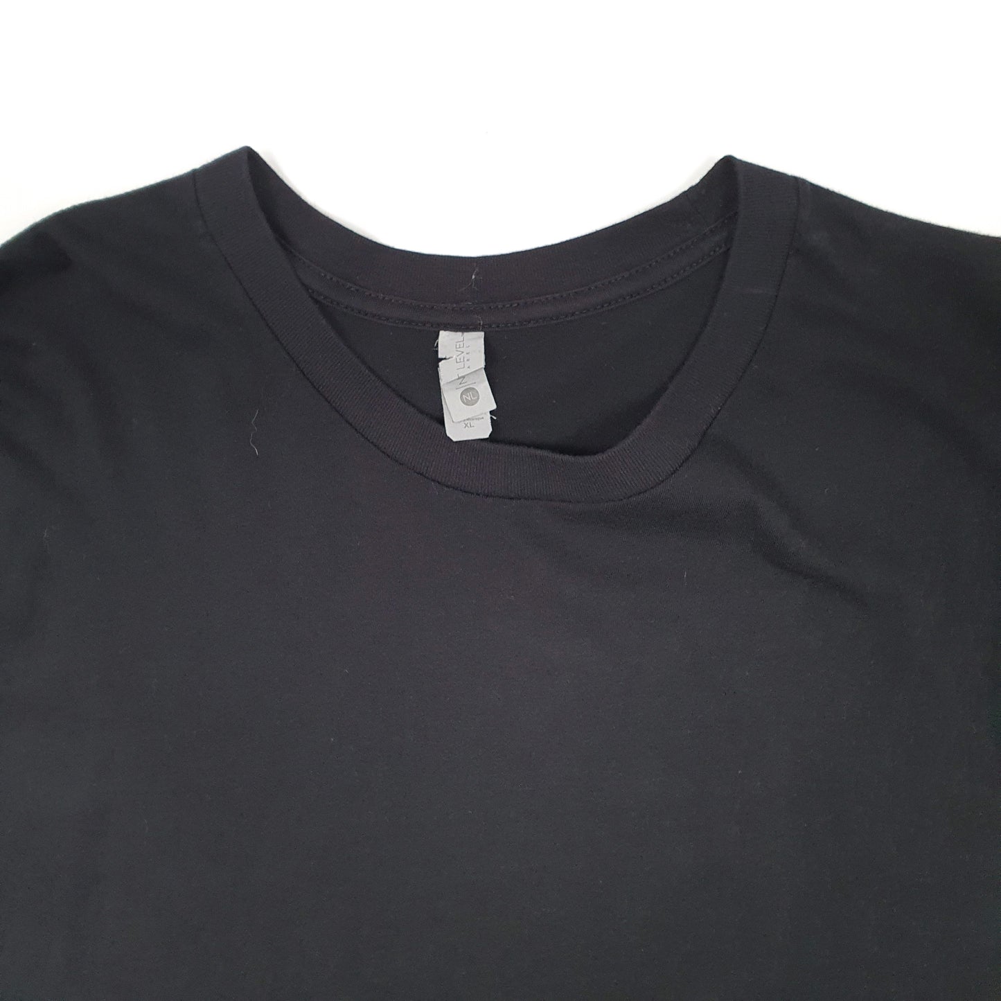 Mens Black Next Level 100% Cotton Short Sleeve T Shirt