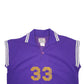 Womens Purple Southland Netball Sport Short Sleeve T Shirt