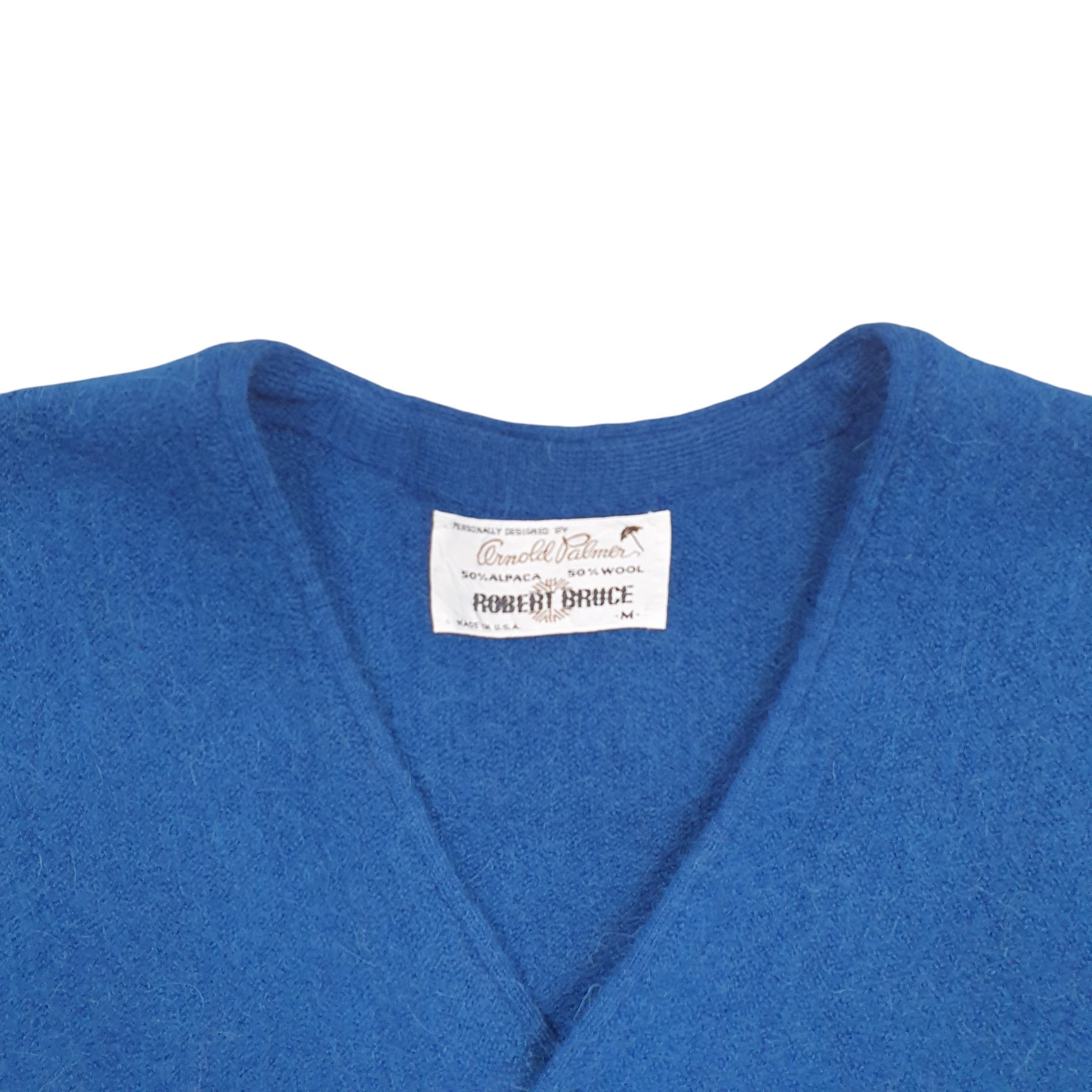 Womens Blue Robert Bruce  Cardigan Jumper