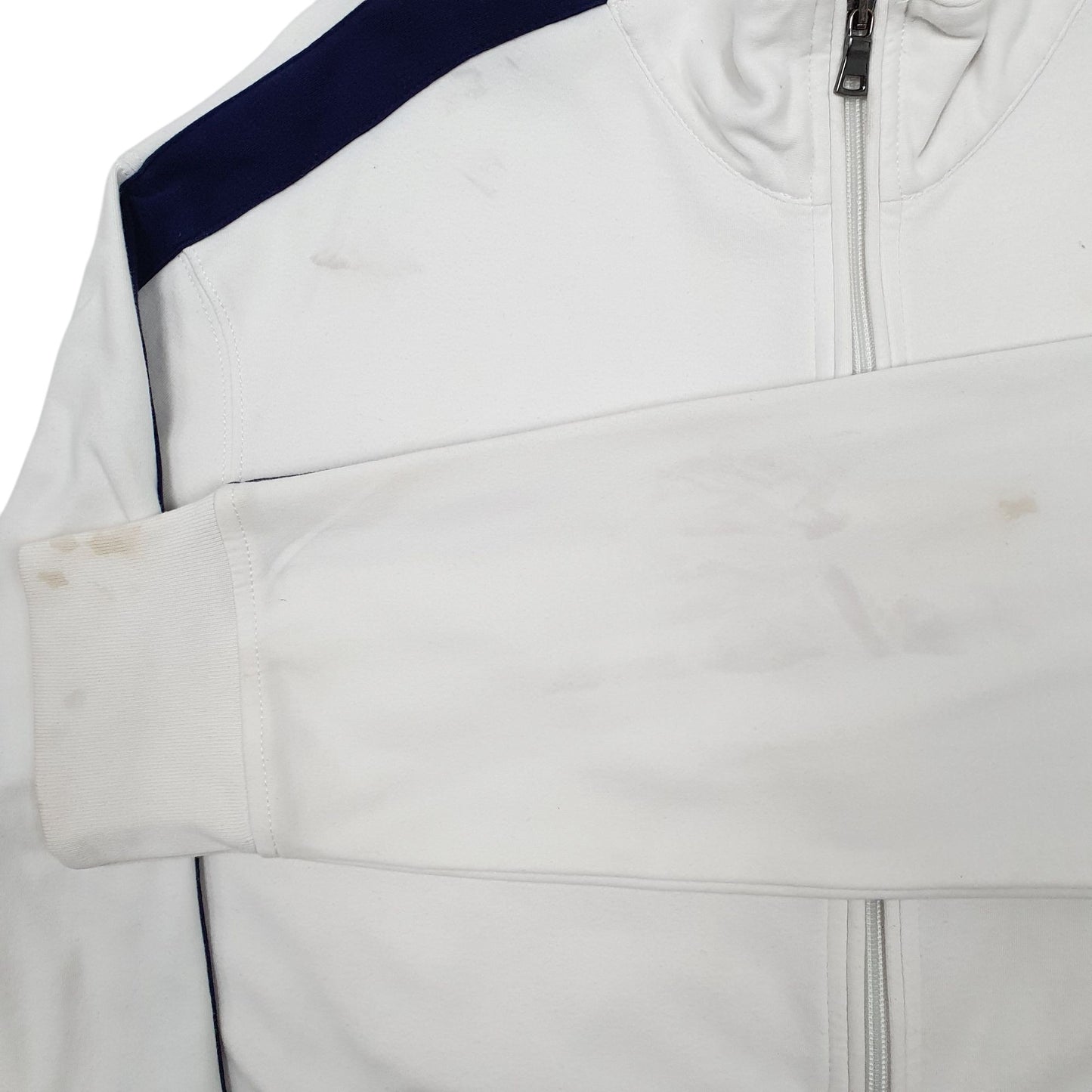 Mens White Polo Ralph Lauren Olympics Full Zip Jumper