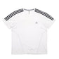 Mens White Adidas Active Wear Climalite Short Sleeve T Shirt