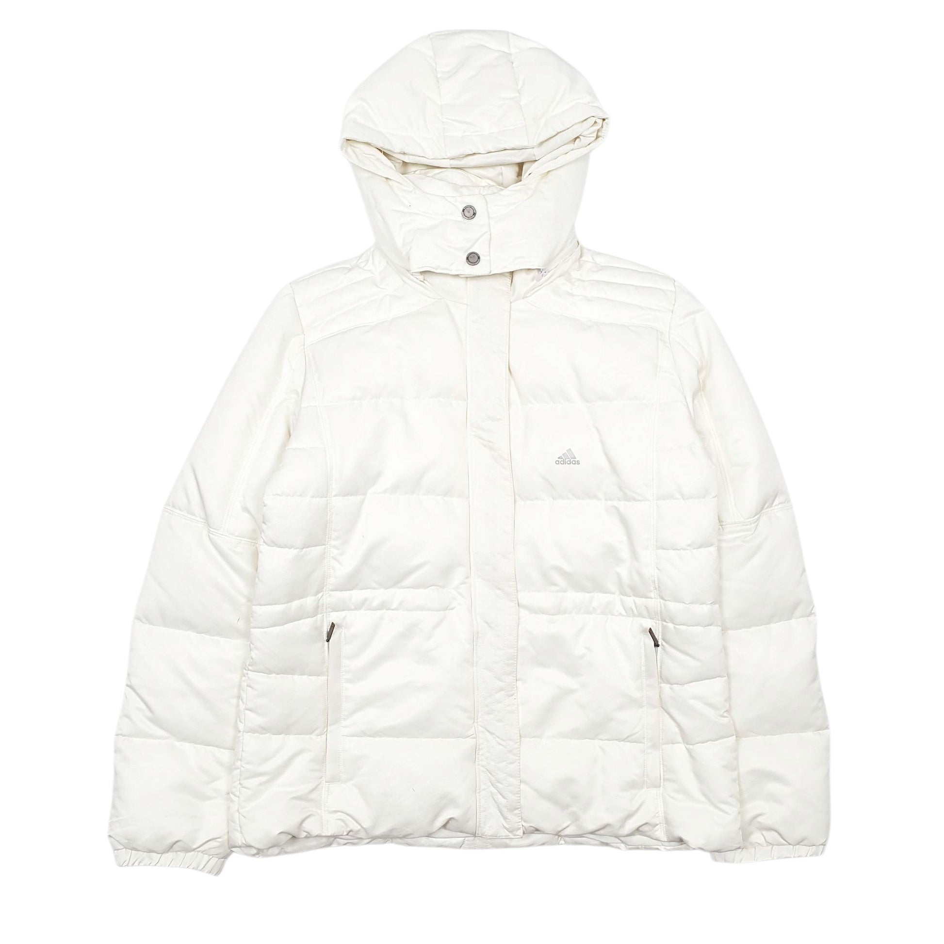 Womens Cream Adidas   Coat
