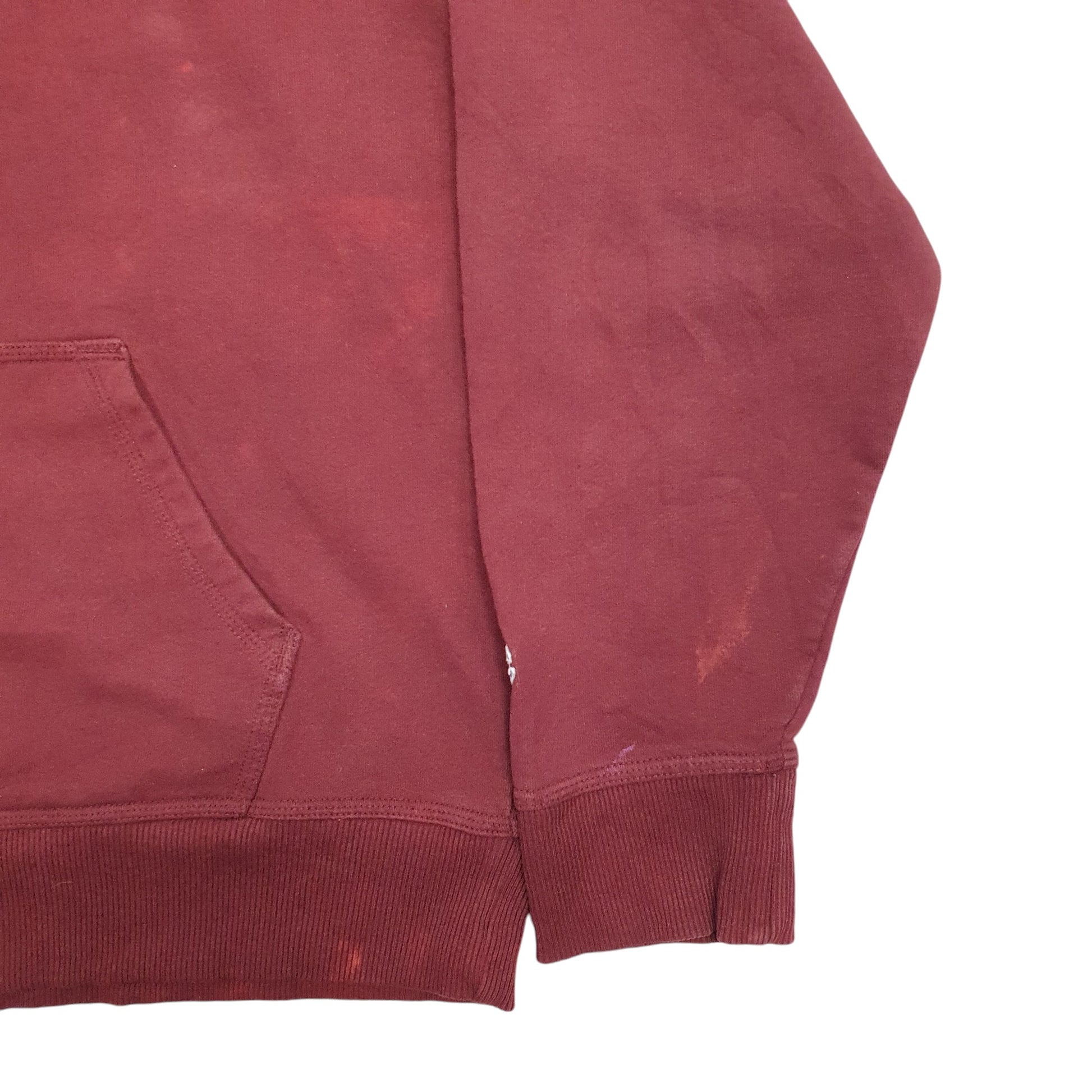 Mens Burgundy Champion  Hoodie Jumper