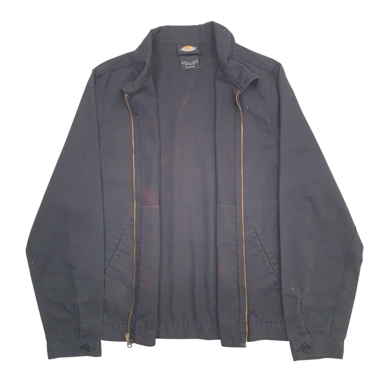 Womens Black Dickies   Coat