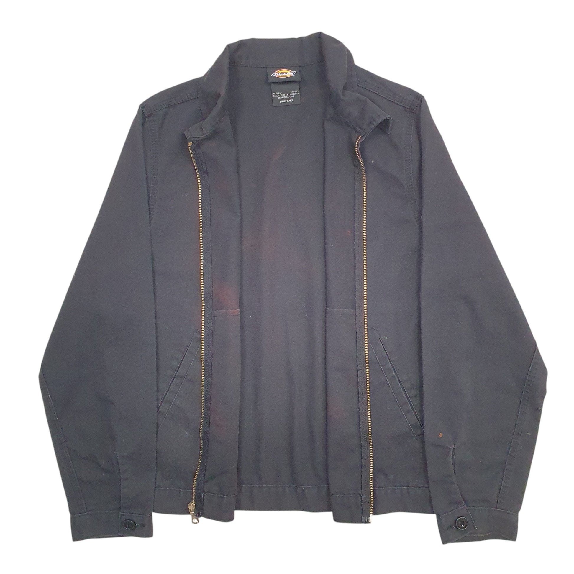 Womens Black Dickies   Coat