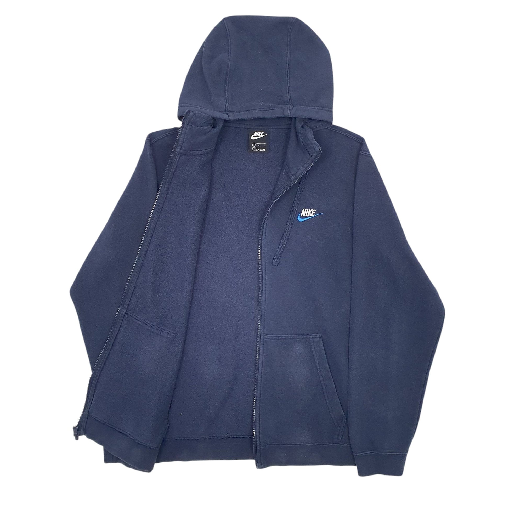 Mens Navy Nike  Full Zip Jumper