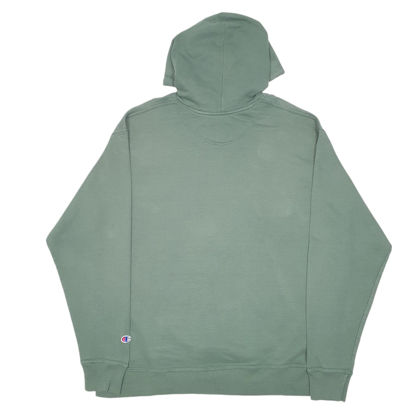 Mens Green Champion  Hoodie Jumper