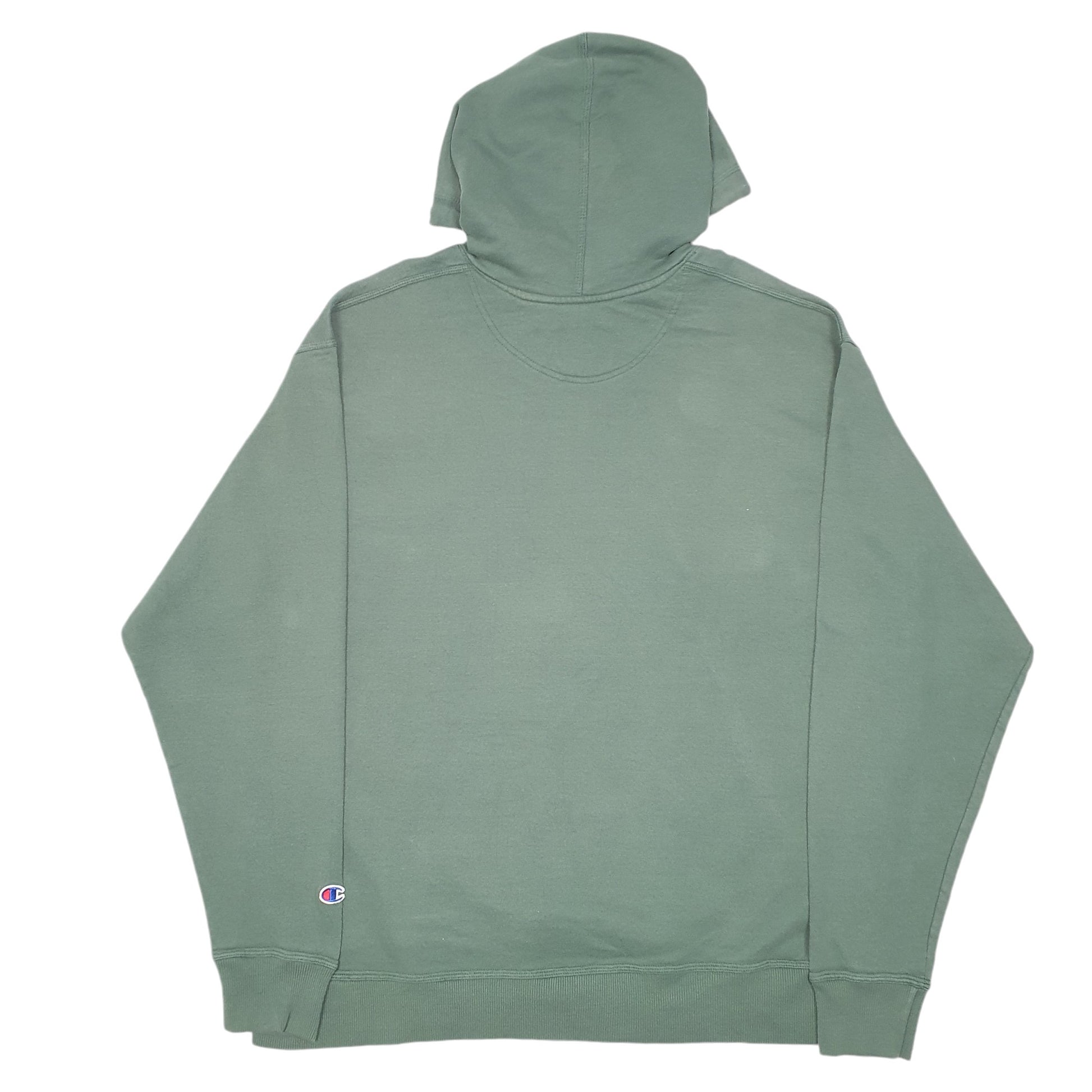 Mens Green Champion  Hoodie Jumper