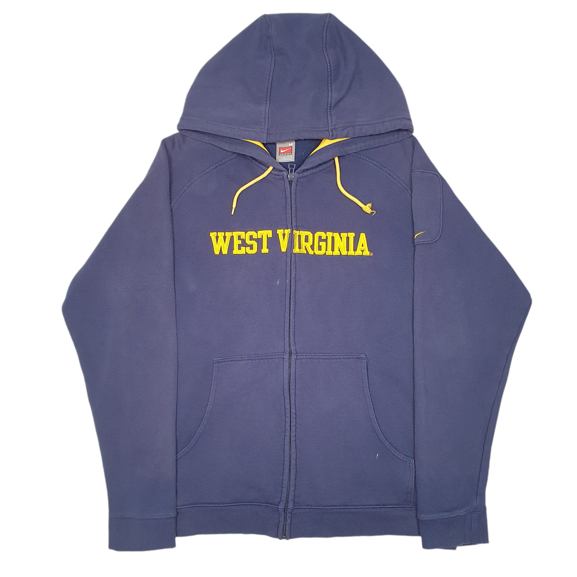 navy nike hoodie vintage