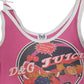 Womens Pink Dolce & Gabbana Vest Beachwear Short Sleeve T Shirt