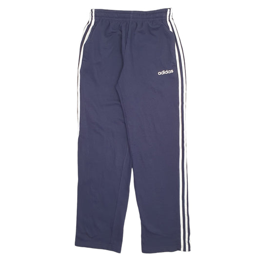 Mens Navy Adidas Stretch Fit Jogger Trousers