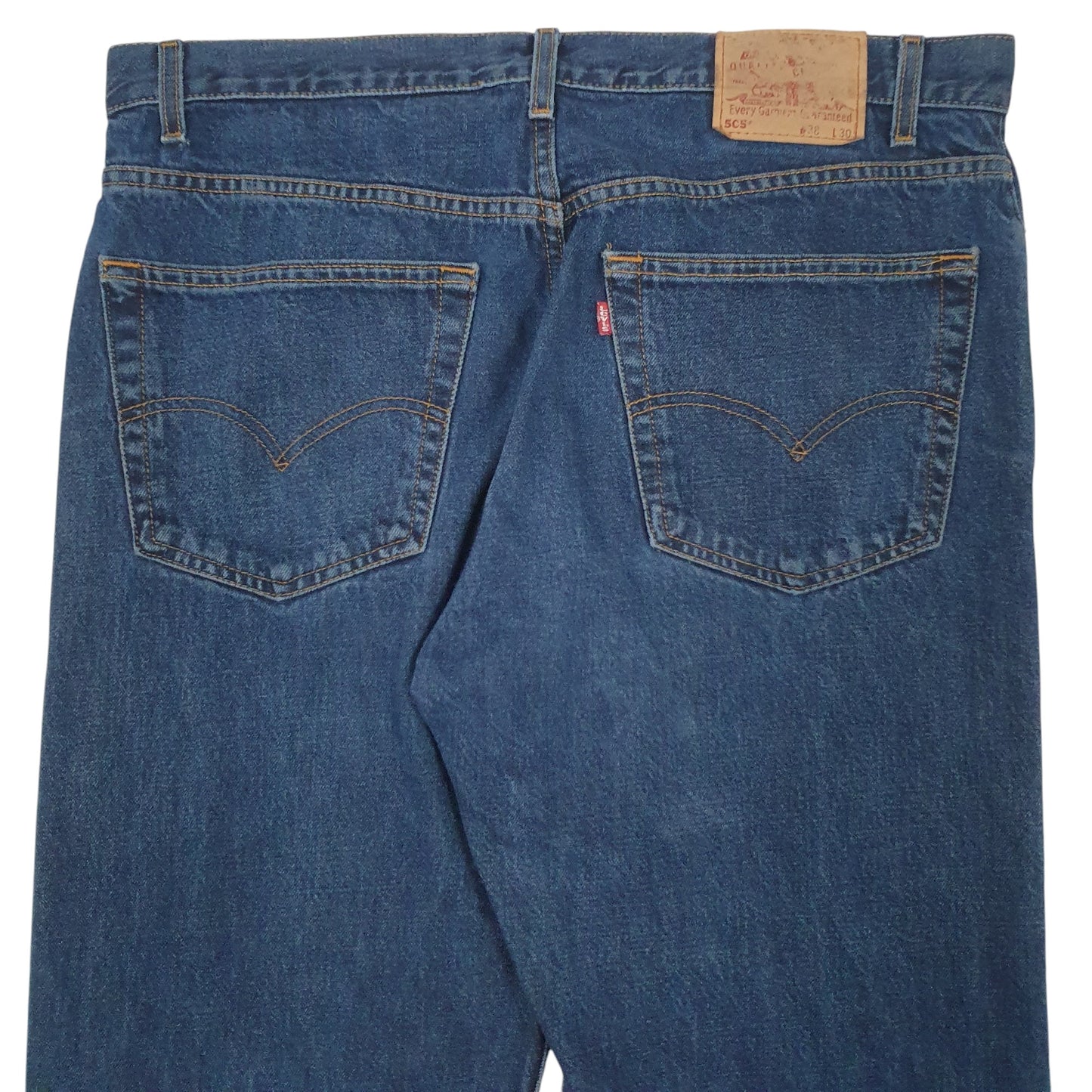 Mens Blue Levis Vintage 90s 505 JeansW38 L38