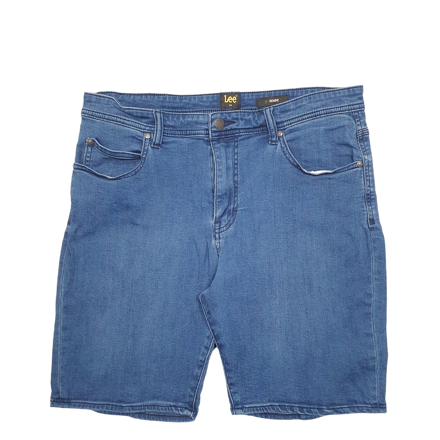 Mens Blue Lee  Denim Shorts