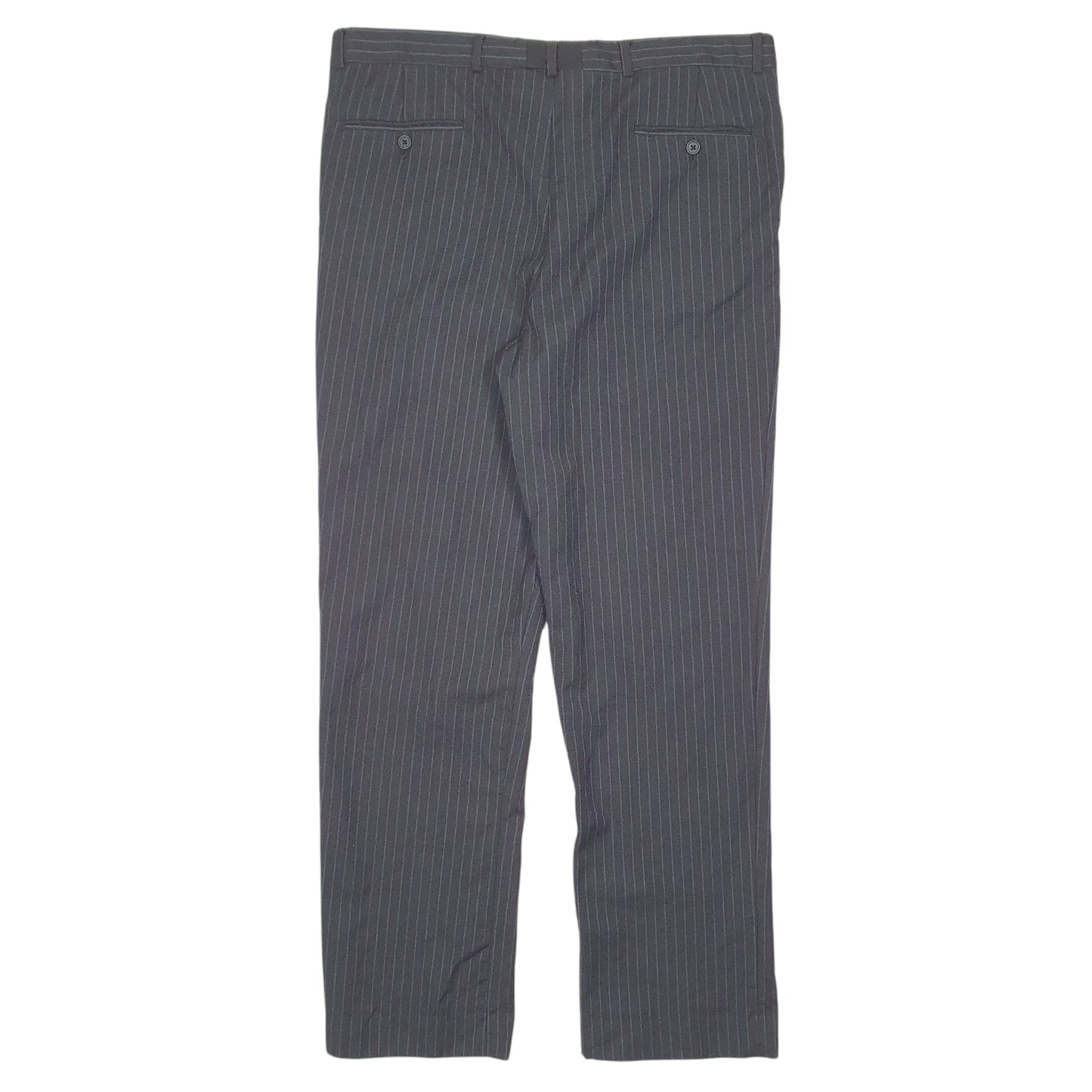 Mens Navy Tommy Hilfiger Pin Striped Stripe Chino Trousers