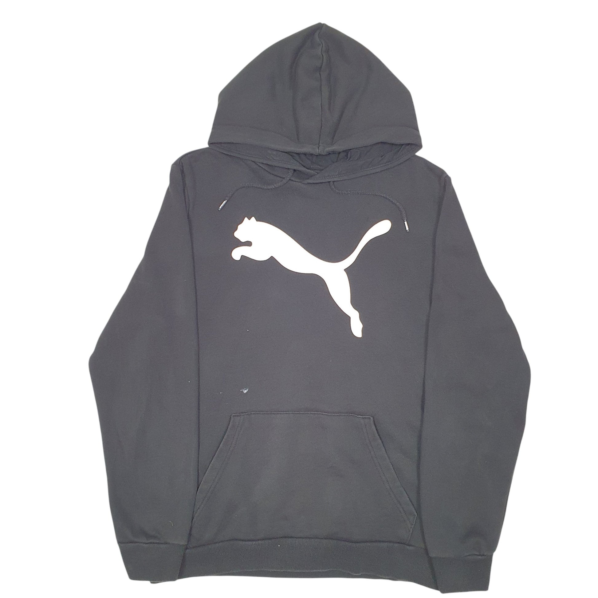 Mens Black Puma  Hoodie Jumper