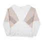 Womens White Hush Baggy Crewneck Jumper