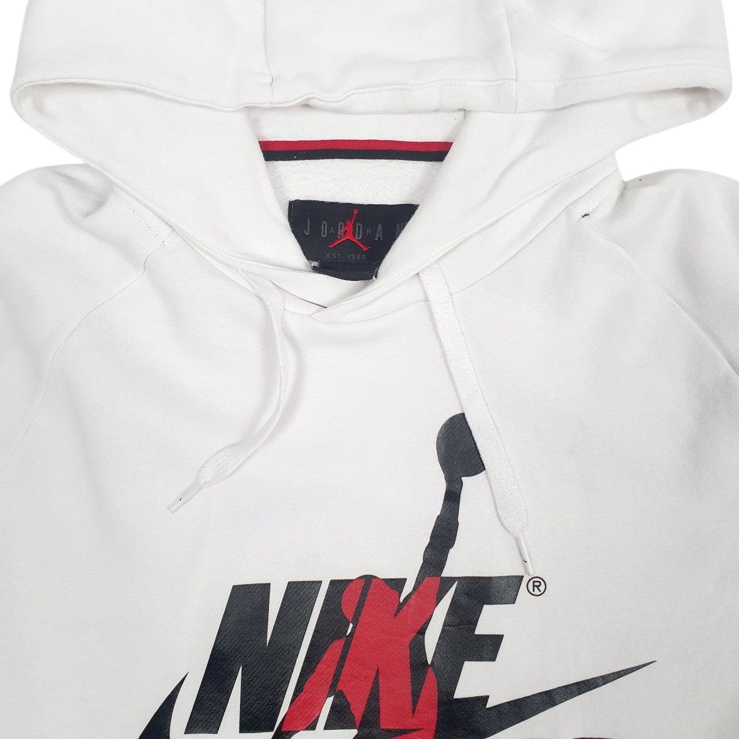 Mens White Nike Air Hoodie Jumper