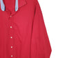 Mens Red Tommy Hilfiger  Long Sleeve Shirt