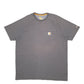 Mens Grey Carhartt  Short Sleeve T Shirt