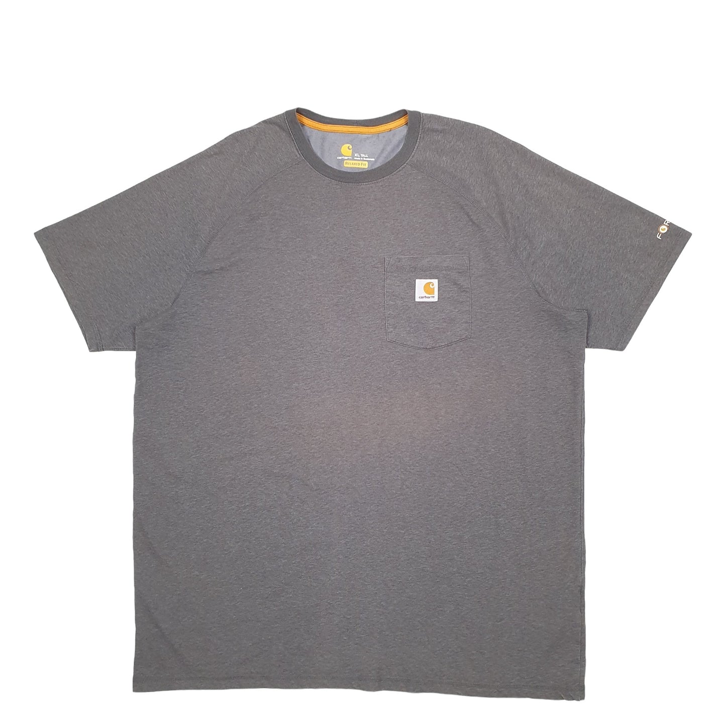 Mens Grey Carhartt  Short Sleeve T Shirt
