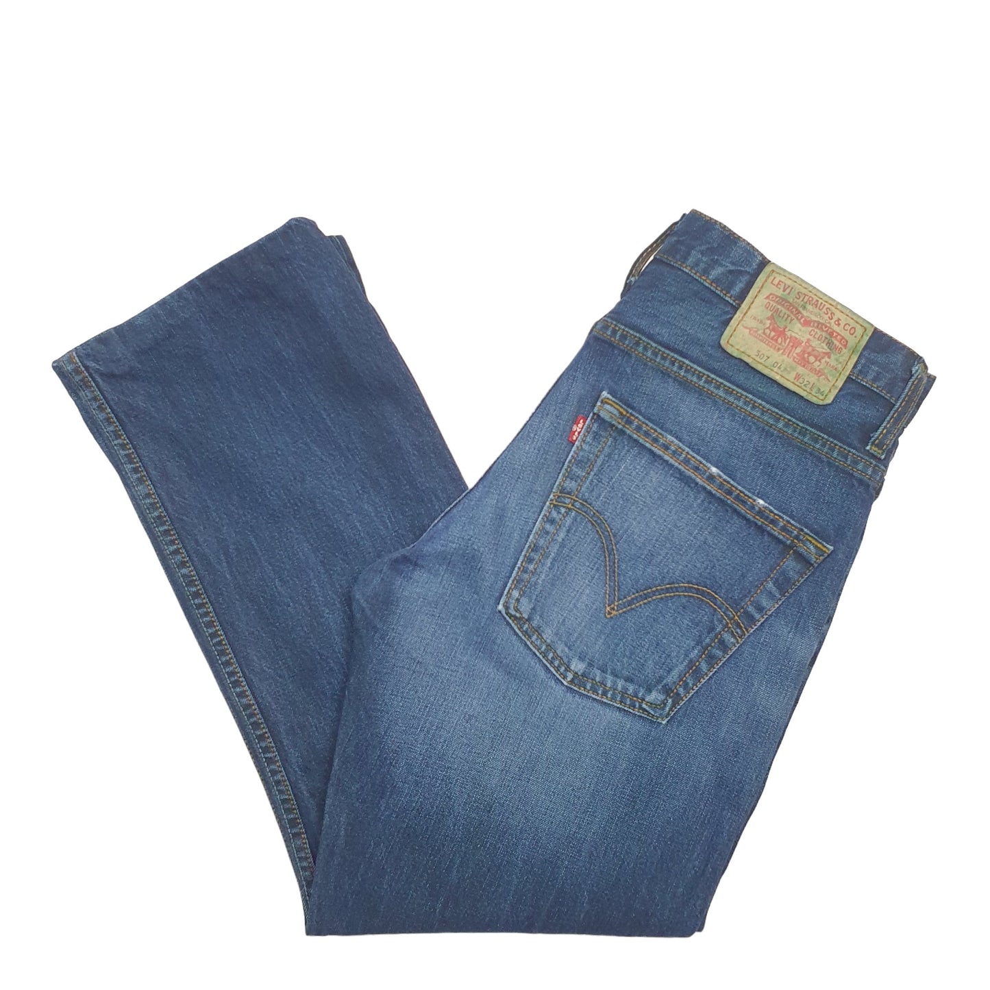 Mens Blue Levis  507 JeansW32 L27