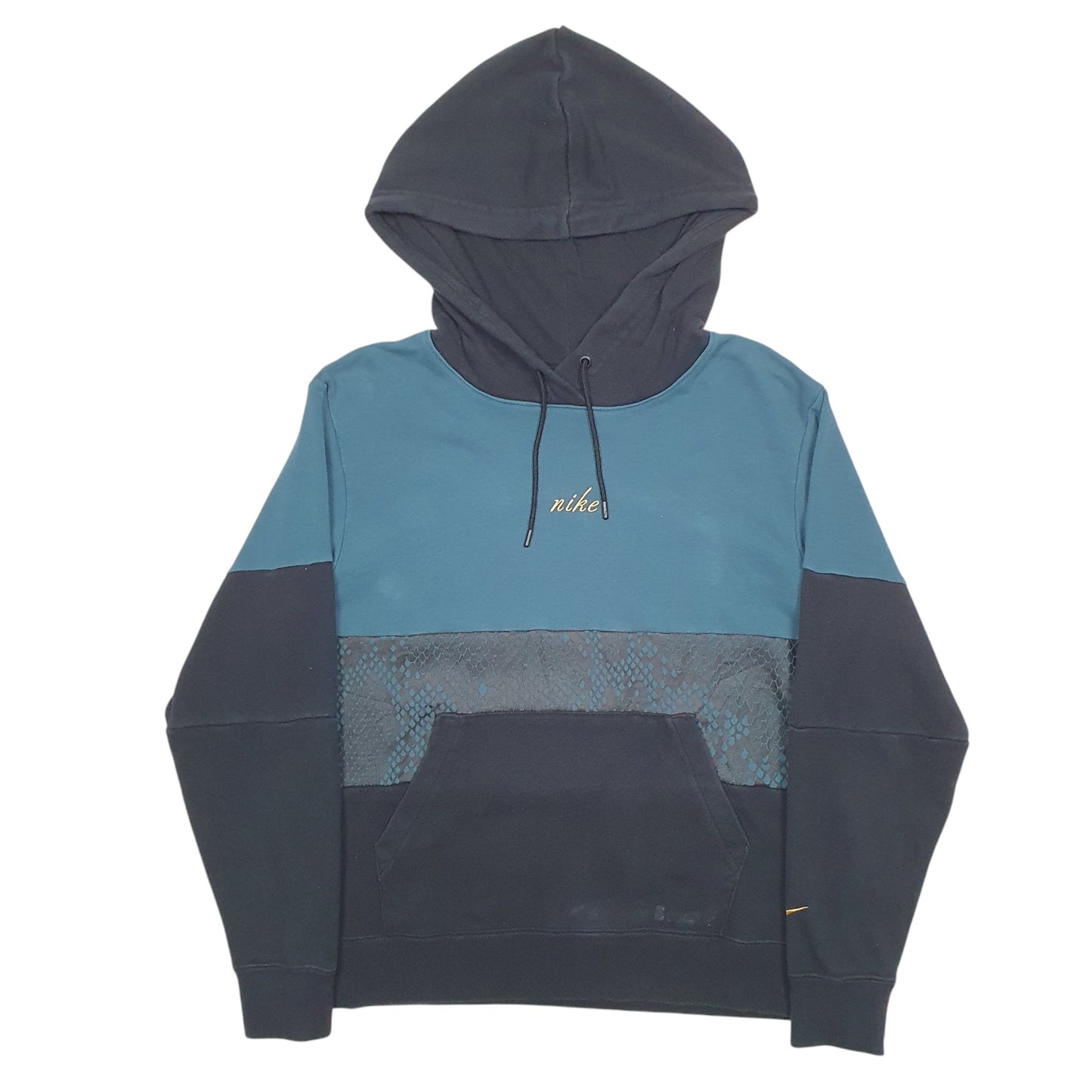 Womens Black Nike Mexico Spellout Hoodie Jumper