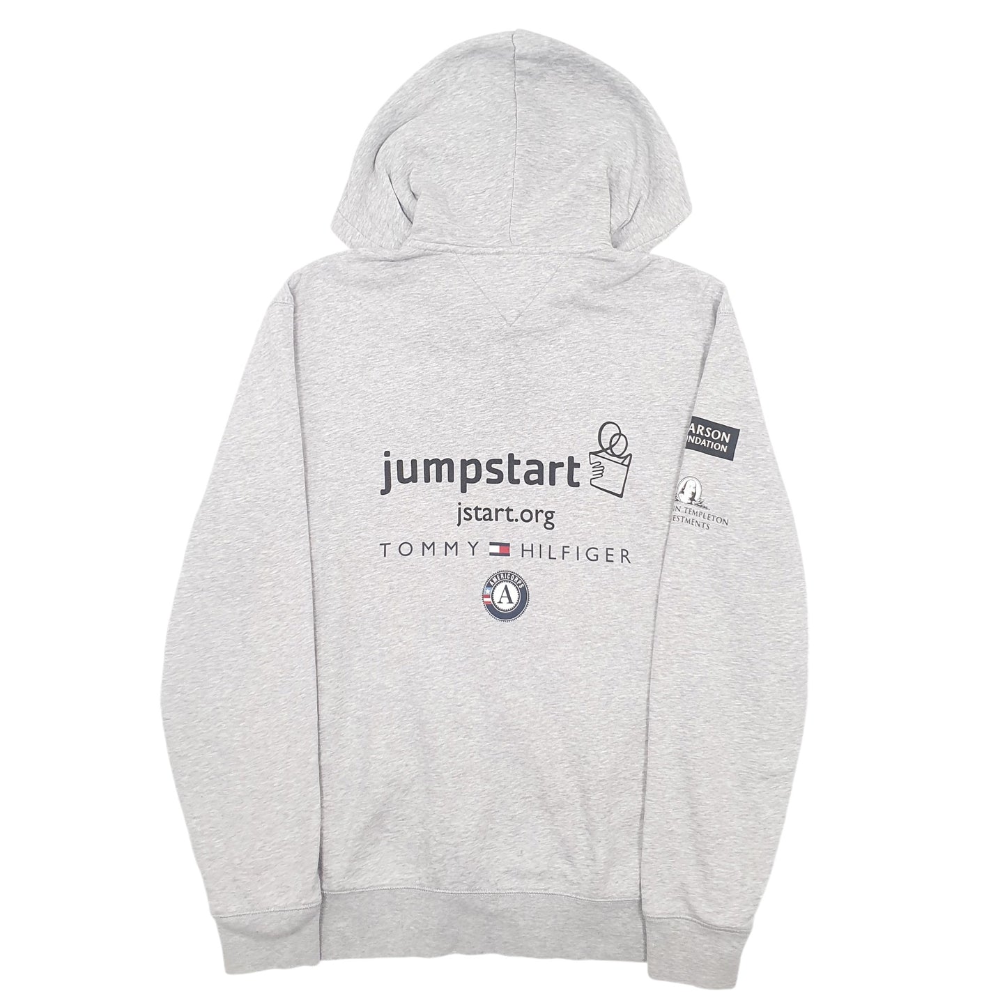 Mens Grey Tommy Hilfiger Jumpstart Full Zip Jumper