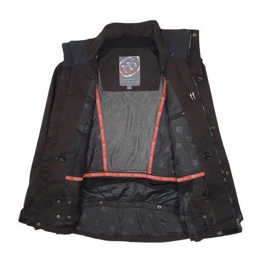 Mens Black Moah Snowboarding  Coat