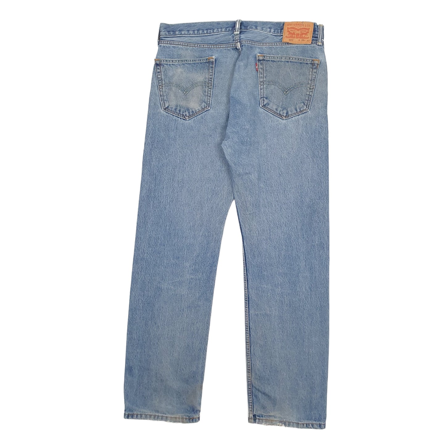 Mens Blue Levis  505 JeansW35 L32