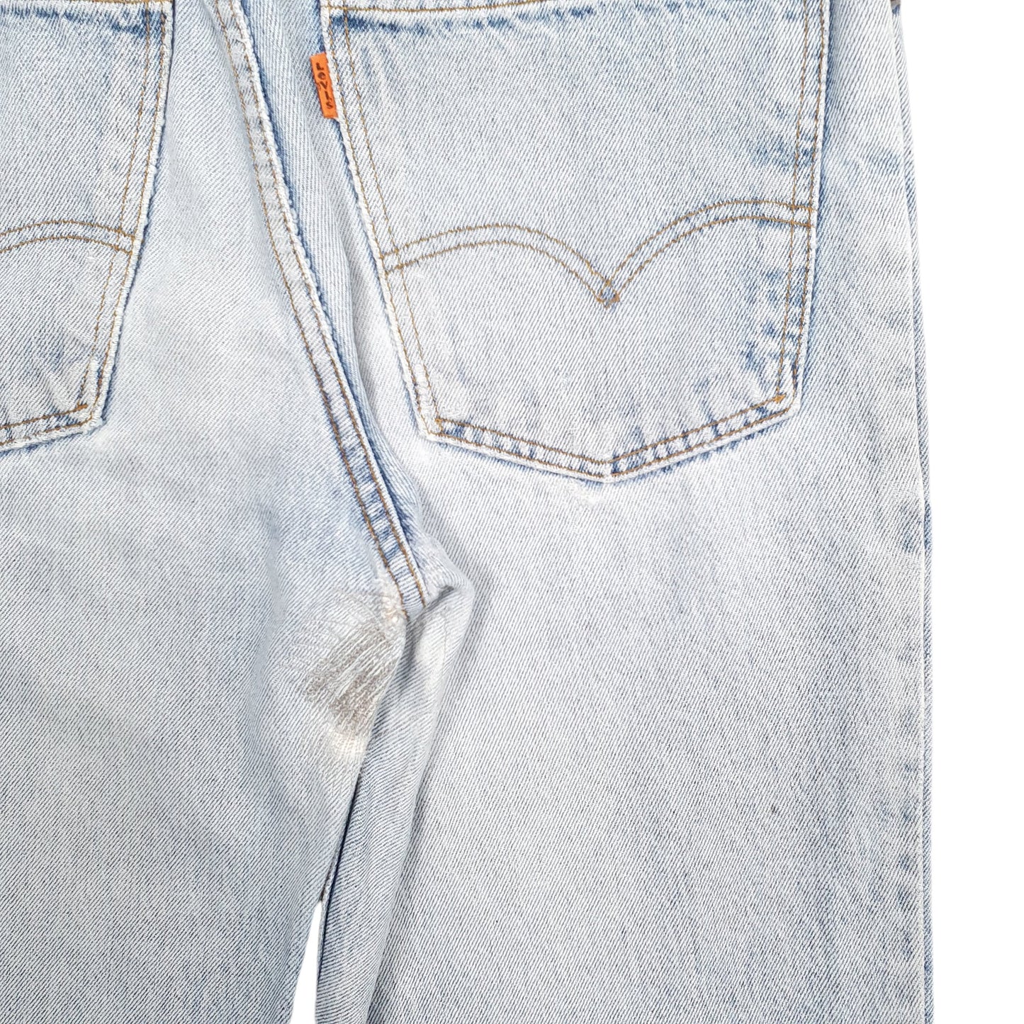 Mens Blue Levis Orange Tab Black Label Vintage 2000's 630 JeansW32 L31