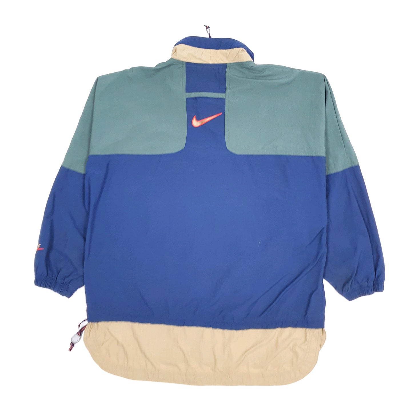 Mens Blue Nike Vintage 1990s Shell Festival  Coat