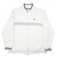 Mens Cream Lacoste Sport Full Zip Jumper
