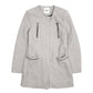 Womens Grey Pimkie Longline Hoodie Coat