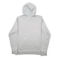 Mens Grey The North Face Spellout Hoodie Jumper