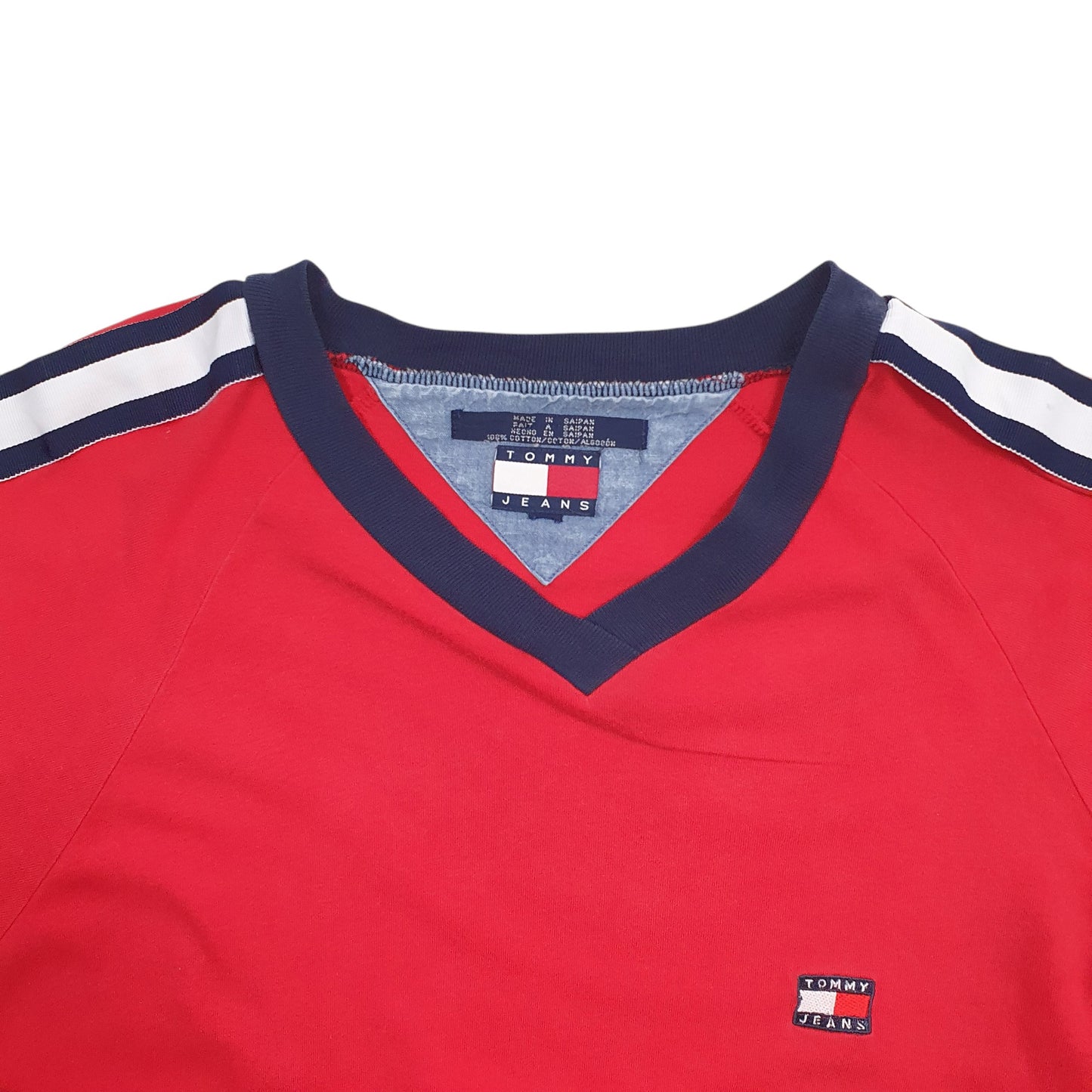 Mens Red Tommy Hilfiger  Short Sleeve T Shirt