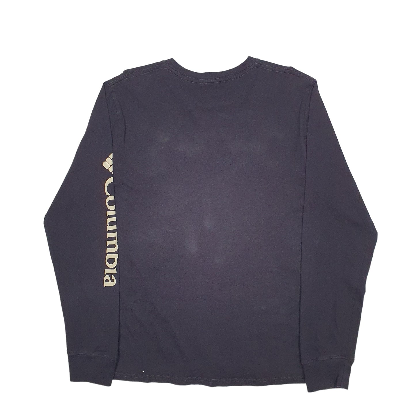 Mens Black Columbia Sportswear  Long Sleeve T Shirt