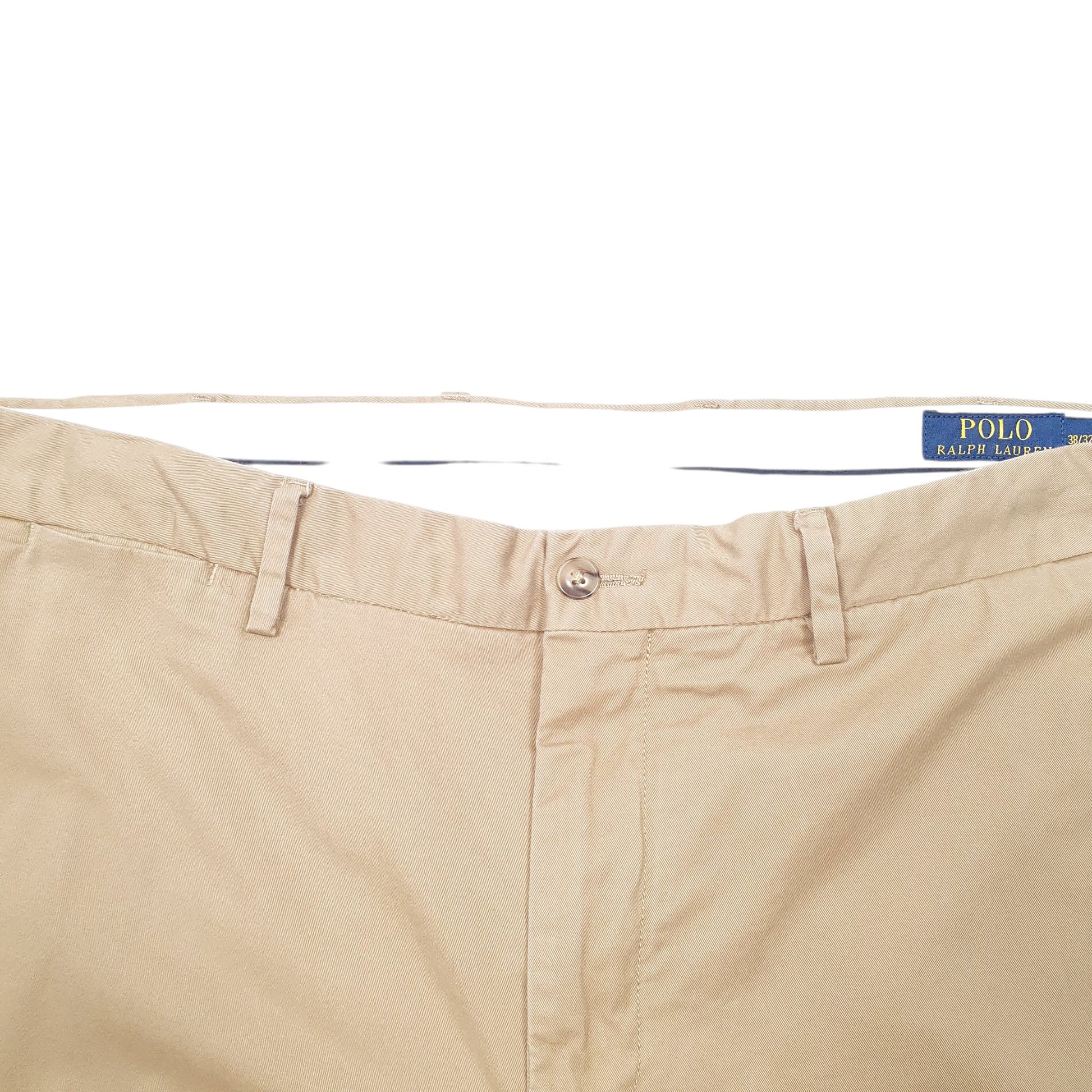 Mens Tan Polo Ralph Lauren Stretch Chino Trousers